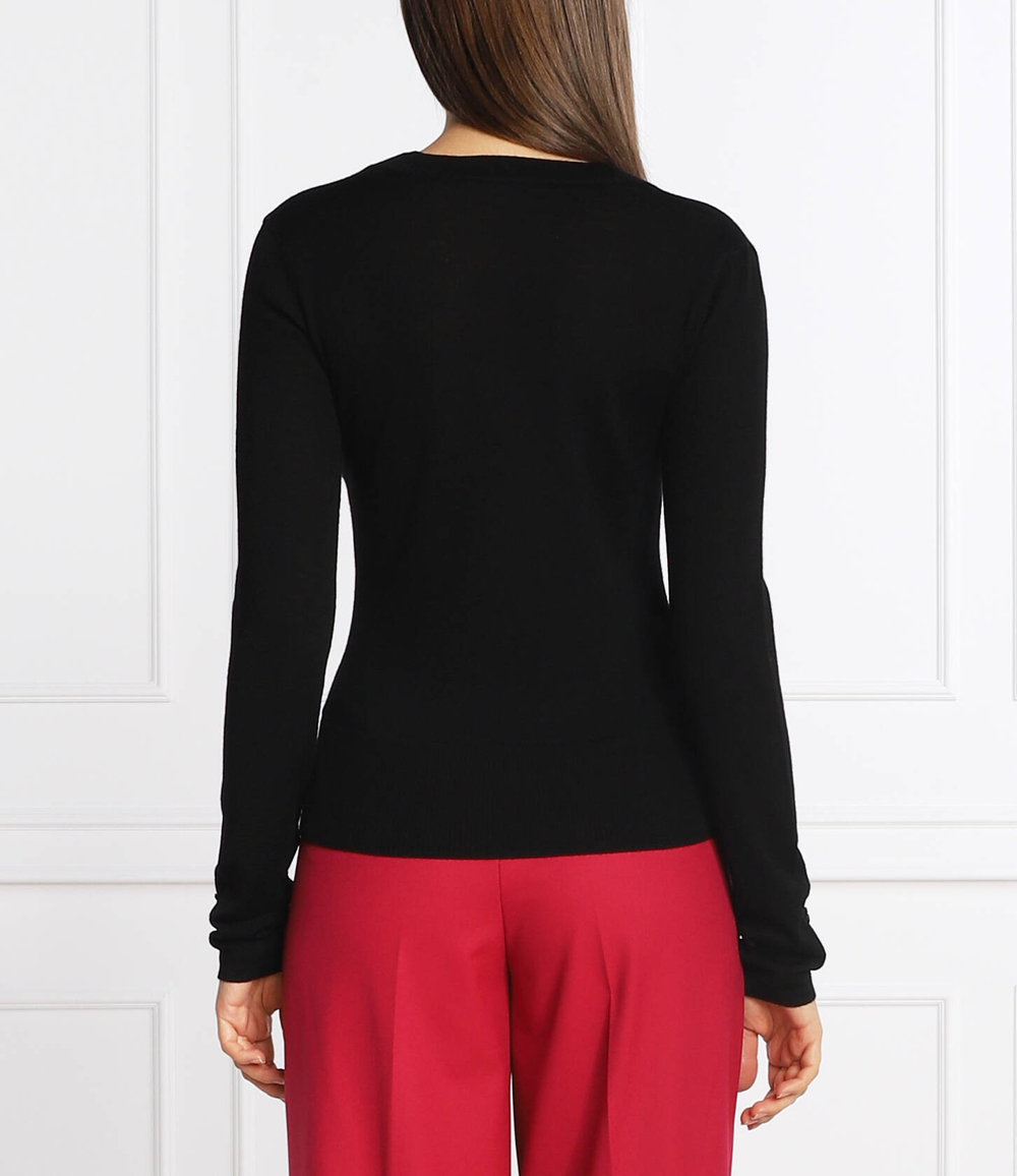 льняная блузка Patrizia Pepe - черный(8K0070 KM36)