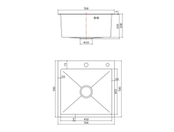 Мойка для кухни Fmark FSC5050L