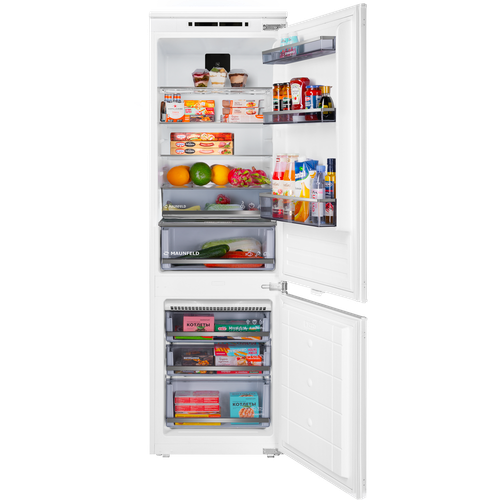 Встраиваемый холодильник NO FROST с инвертором MAUNFELD MBF177NFFWGR Inverter