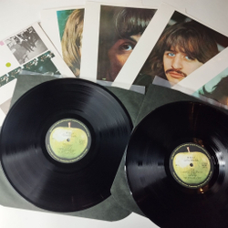 Винтажная виниловая пластинка LP The Beatles White Album Белый Альбом (Japan 1973) (Obi) (4 Photo, Poster) Rocky Raccoon