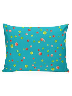 Постельное белье Сказка "Акварель на голубом" 1,5-сп Наволочка 50х70 см 1 шт Простынь на резинке 90х200 см Пододеяльник 145х215 см, перкаль