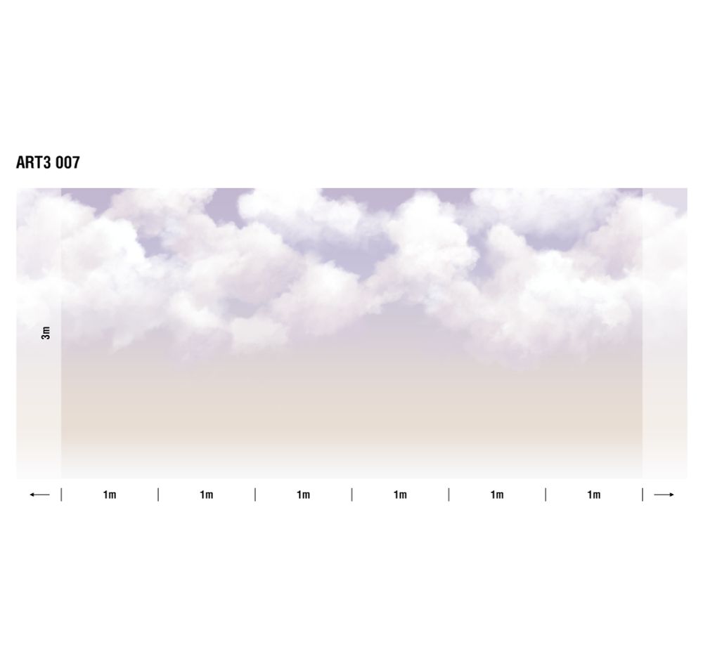 Пейзаж Облака панно