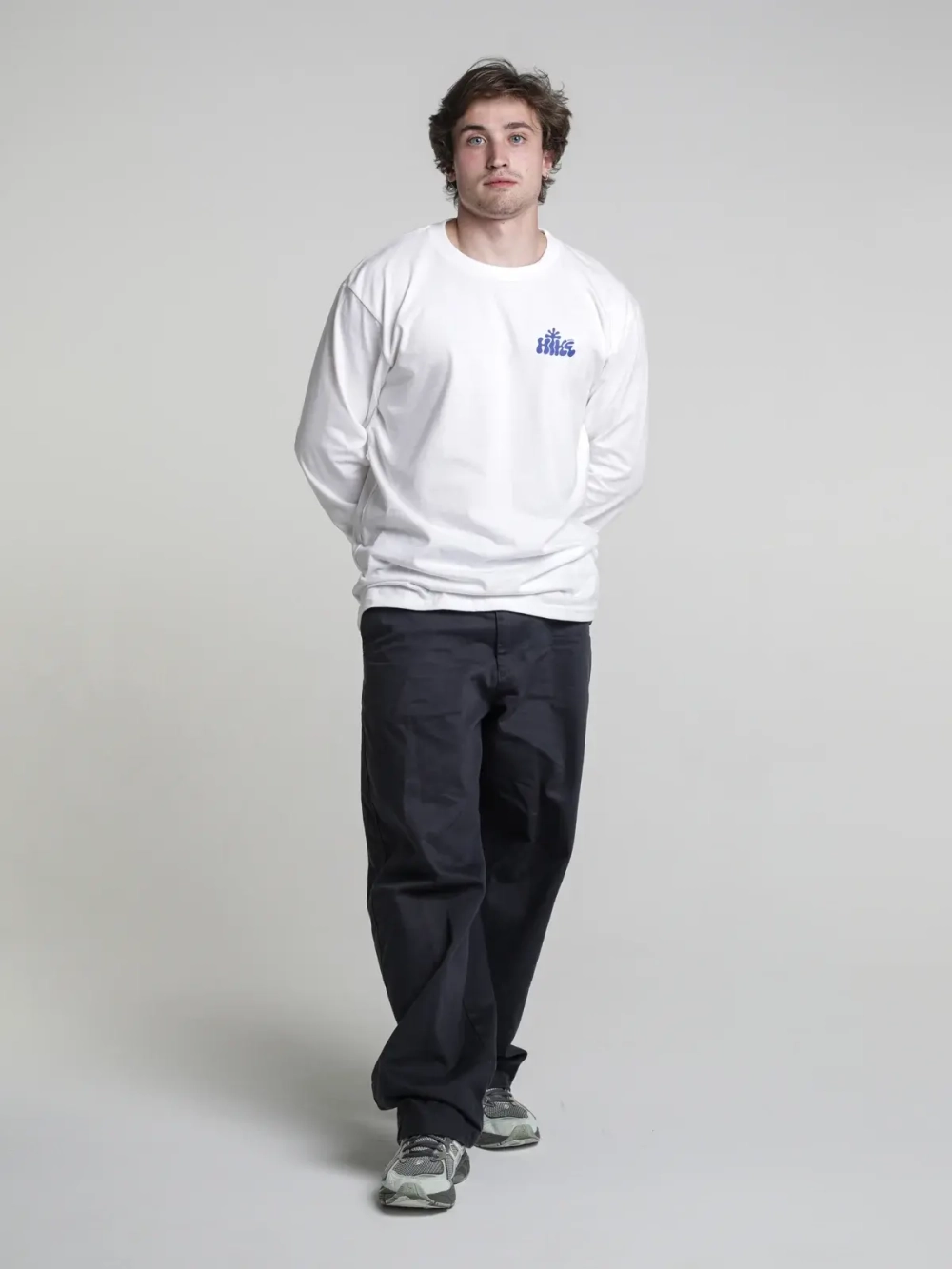 Лонгслив Hike Athletics Respect to Pain "White"