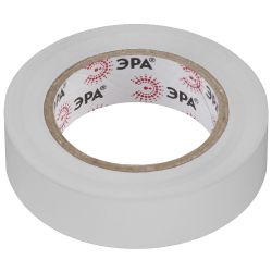 Изолента ЭРА ET1510WHITE ПВХ 15мм х 10м белая