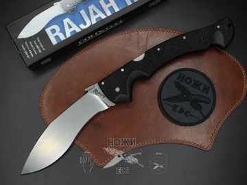 Складной нож Cold Steel 62JL Rajah II c клинком из стали AUS-10A, рукоять Grivory (Griv-Ex)