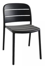 Стул пластиковый Papatya Beykoz-S, антрацит