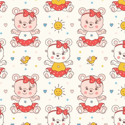 teddy baby girl