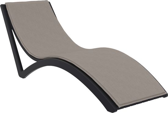 Матрас для шезлонга Slim светло-коричневый