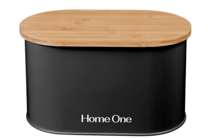 Хлебница Home One черная