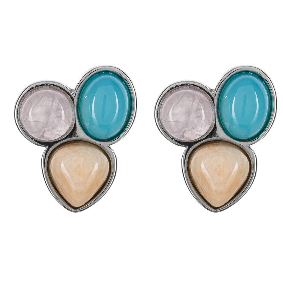 Серьги Possebon Azul, Q.Rose, Bege A0292.20.7.13 S