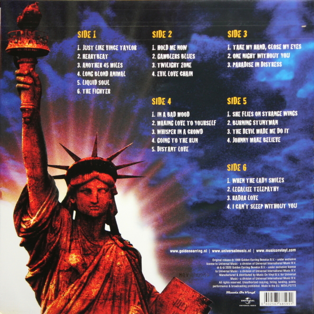 Golden Earring / Last Blast Of The Century (Coloured Vinyl)(3LP)