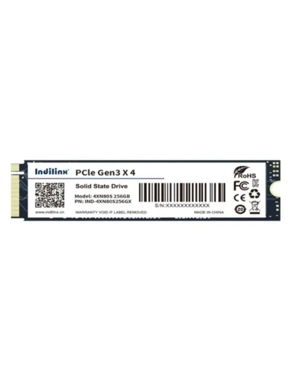 256 ГБ M.2 SSD накопитель 4XN80S IND-4XN80S256GX