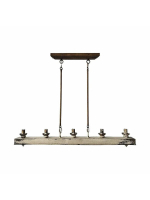 Потолочный светильник DKD Home Decor Ель Металл Vintage (111,5 x 12 x 88 cm)