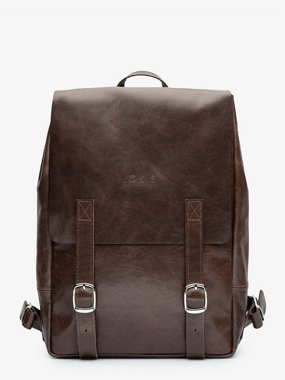 рюкзак темно-коричневый