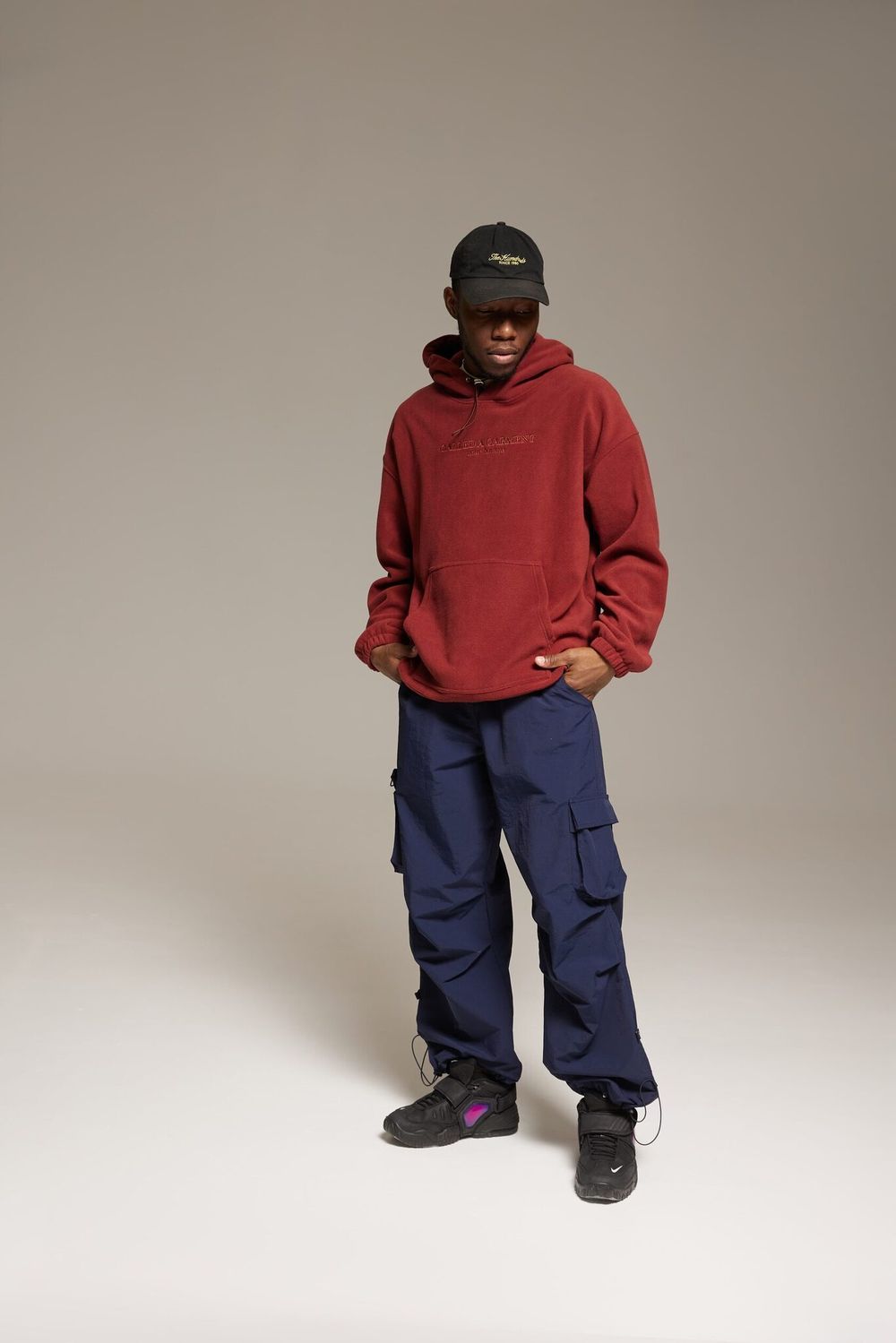 Худи Called a Garment Wrap Мужской Кирпичный