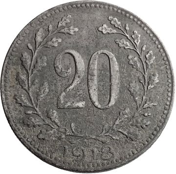 20 геллеров 1918 Австрия