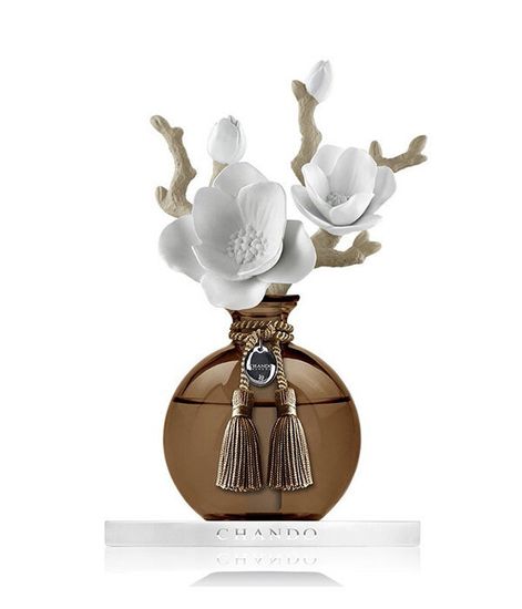 Magnolia, ароматический диффузор с необычными палочками, Chando