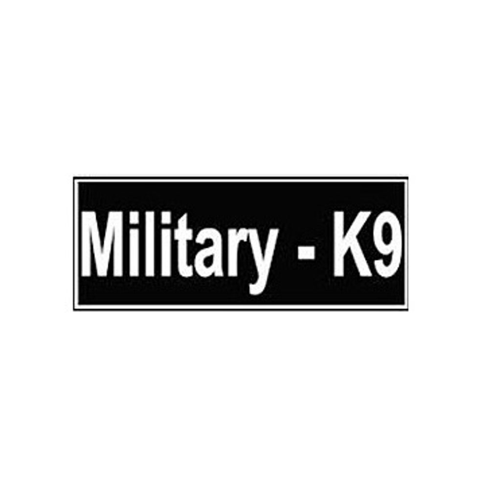 Надпись Military-K9 1шт