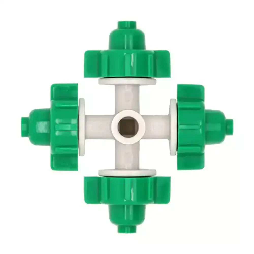Туманообразователь 4 сопла зеленый, с подвесом, грузом, антикаплей (комплект)