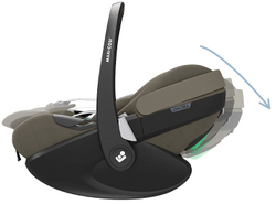 Коляска детская Maxi-Cosi Oxford Plus 3 в 1 с автокреслом Pebble 360 Pro Twillic Truffle 1978403110 Twillic Green/Зеленый