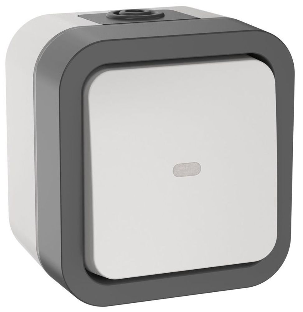 Переключатель 1-кл. ОП TORS 10А IP55 TS202 с индикацией бел. IEK TS-V10-1-10-55-K41 Переключатель 1-кл. ОП TORS 10А IP55 TS202 с индикацией бел. IEK TS-V10-1-10-55-K41