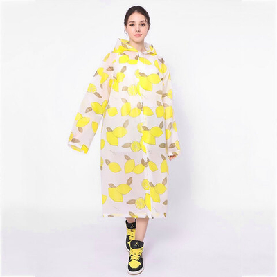 Дождевик 69*148см, лимоны, EVA