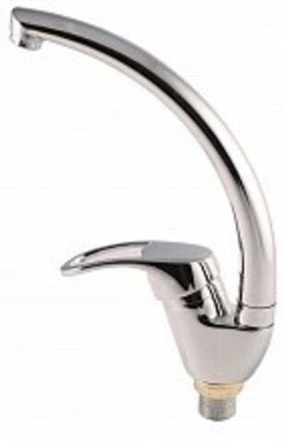 БЕЛ. КОЛ. Смес. для кухни, высокий  AMUR (10/1шт)