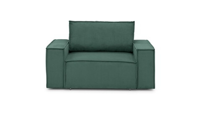 Кресло Софт 2 Cilium Forest 152*103*90 см, Зеленый Вельвет Дельфин Фиеста