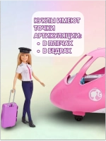 Игровой набор Самолёт мечты с куклой Барби GJB33