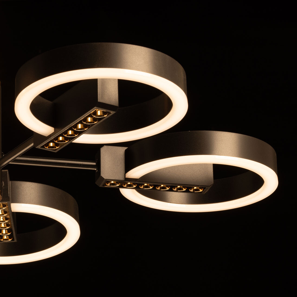 Потолочная светодиодная люстра De City Драйв 377013905