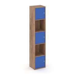 Locker plus Комплект №7 LK.K-007 Дуб Табак/Синий 408*350*1983