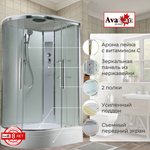 Душевая кабина AvaCan EM3812RT стандартная прозрачная