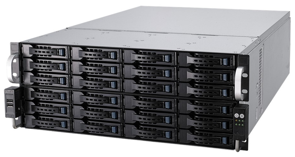 Сервер ASUS RS540-E9-RS36-E без процессора/без ОЗУ/без накопителей/2 x 800 Вт/LAN 1 Гбит/c