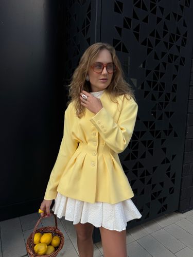 Блейзер Lemon tree лимонный
