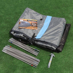 Палатка 4х-местная, 255+225х270х155 см, 2 слоя, 1 комн, с москитной сеткой, Green Days, Tunel tent