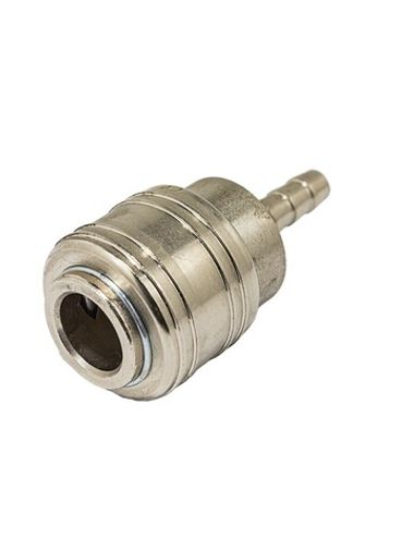 Быстроразъем пневматический с клапаном, ''елочка''6мм FORCEKRAFT FK-SE1-2SH