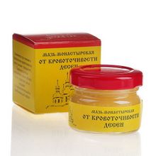 Мазь Бизорюк Монастырская От кровоточивости десен 28 мл