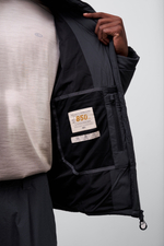 Куртка Nothomme Blue High Loft Mid Length Down Jacket "Dark Gray"