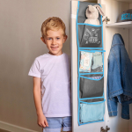 Кармашки для детского сада на резинке. Экскаватор