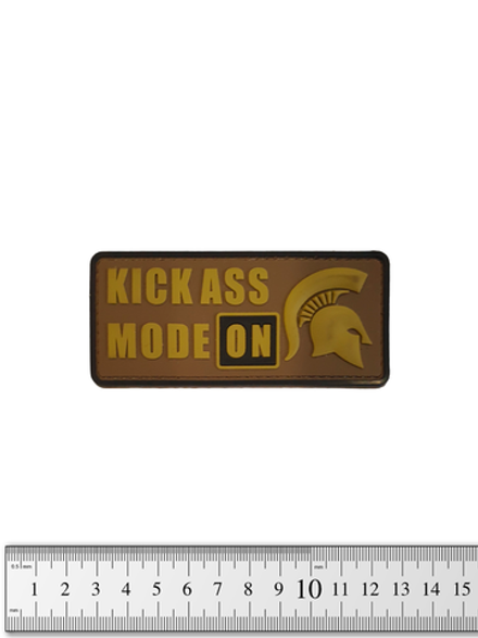 Шеврон Kick Ass Mode On PVC