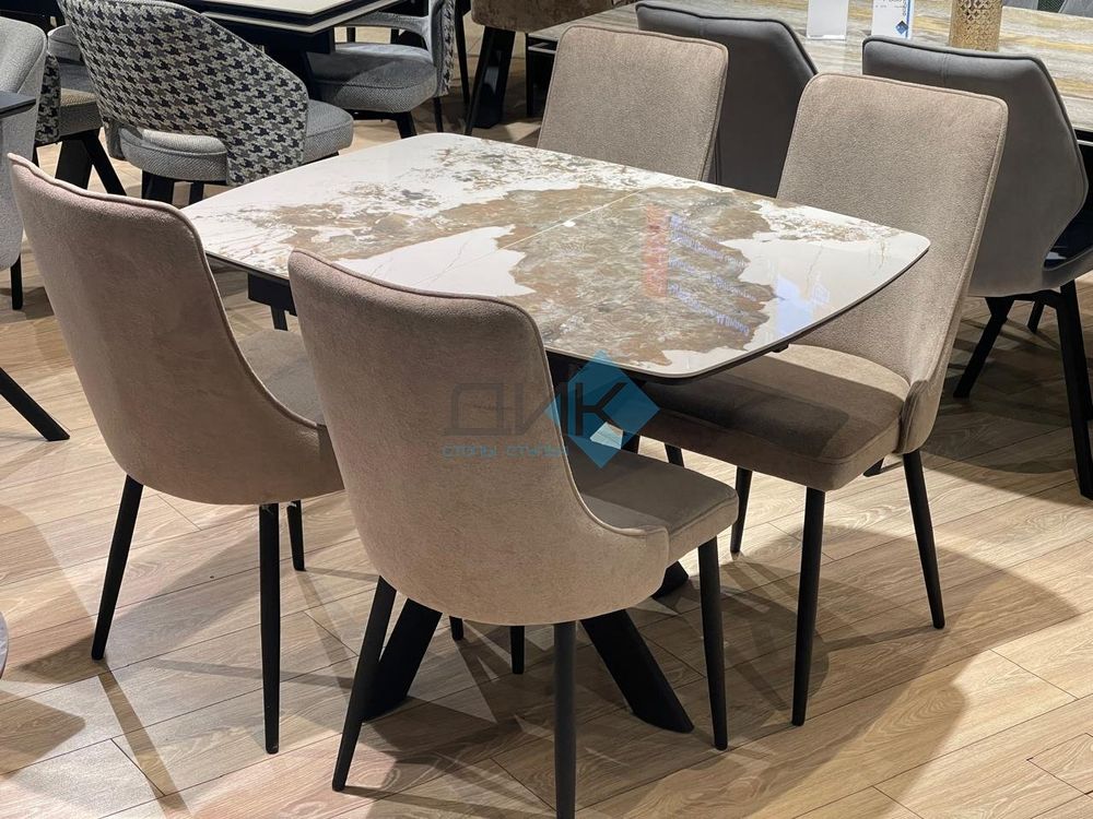 Стул DikLine 286 опоры чёрные