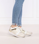 Кожаные кроссовки billie trainer Michael Kors - бежевый(43S3BIFS5D)