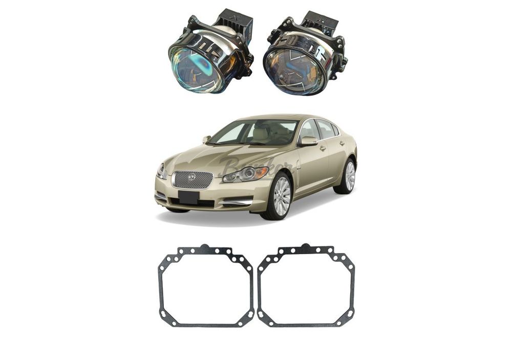 Комплект для замены штатных линз Jaguar XF I дорестайлинг 2007-2011