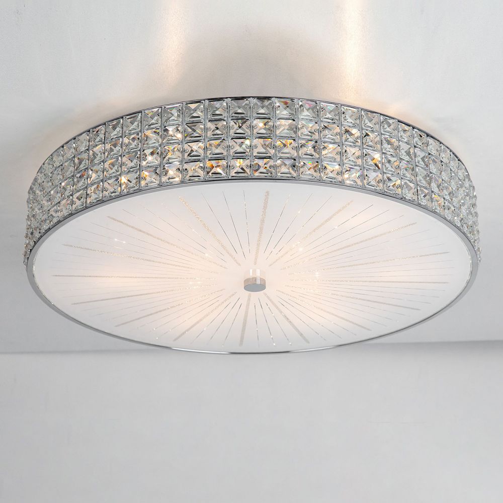 Citilux Портал CL324101 Люстра хрустальная Хром