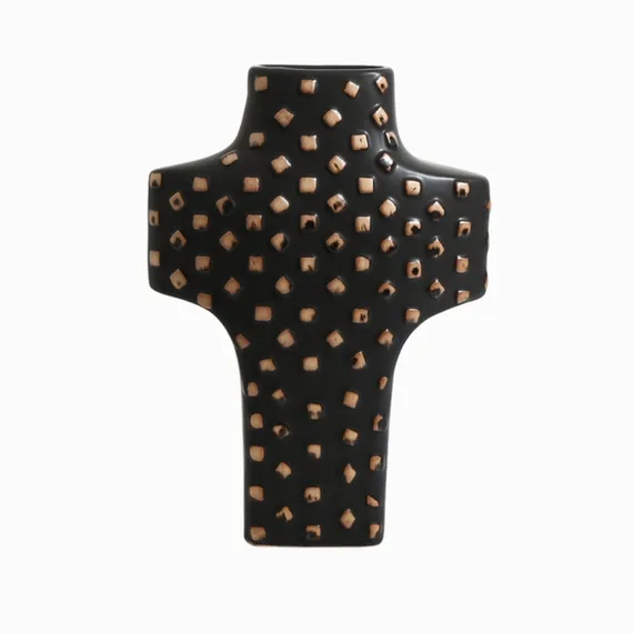 Ваза Cross Rivet высота 34