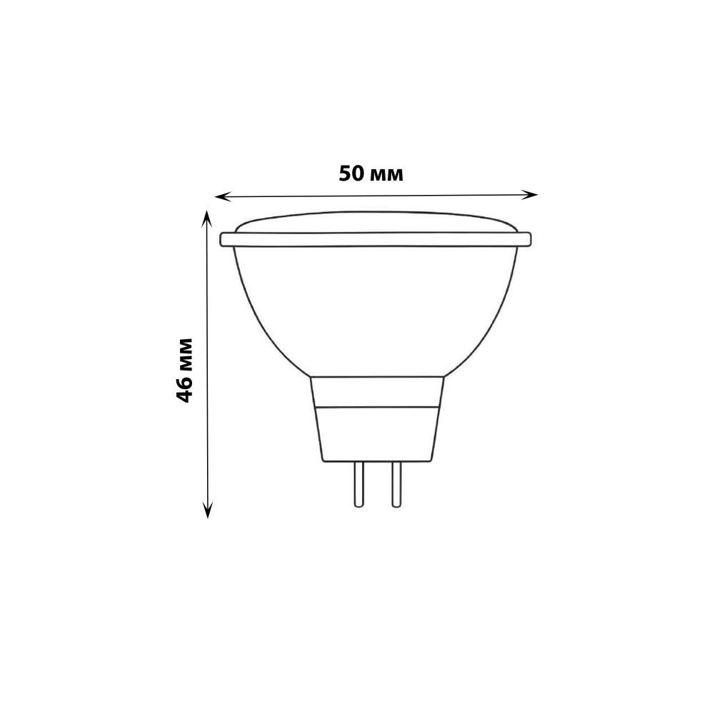 LED-JCDR-9W-6500K-GU5.3-38D-NR Лампа светодиодная. Форма JCDR. матовая. Серия Norma. Дневной свет 6500K. Угол свечения 38. Картон. ТМ Volpe