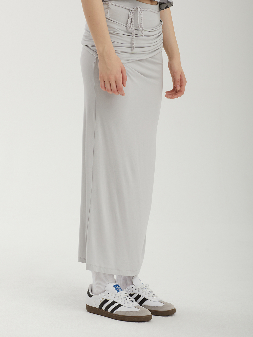 Юбка Layering Draped Maxi