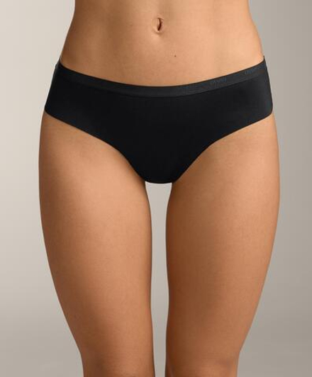 OYSHO Набор из трех пар трусиков-бразильяно с логотипом из полиамидной смеси, кирпичный