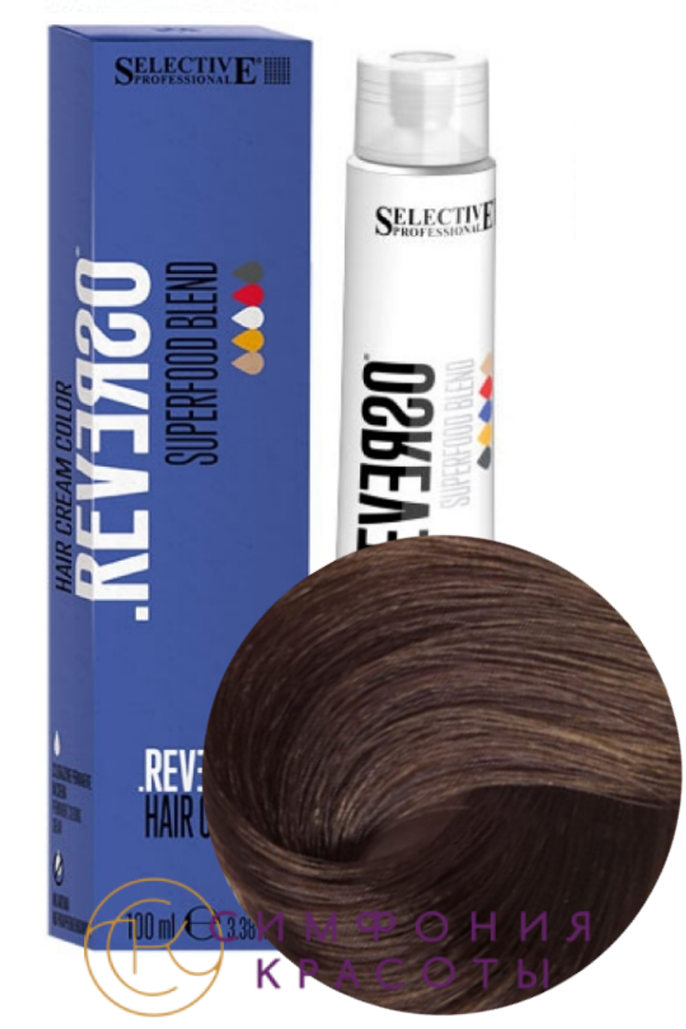 5.51 "Reverso Hair Color"Светло-каштановый "Киноа"100мл