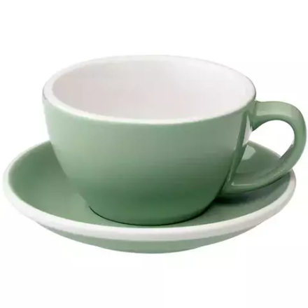 Чашка чайная «Эг» фарфор 300мл мятный